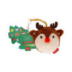 Picture of LEGAMI HOHOHOORNAMENTS PLUSH REINDEER